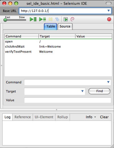 Selenium IDE